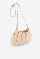 Themoirè Dafne Faux Leather Crossbody Bag Ivory TMCODFN81SHELL_Ivory_35065783