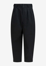 Pleated Buttoned Pants