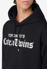 Dsquared2 Logo Print Hooded Sweatshirt Black S71GU0735S25516_900