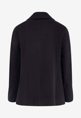 Sealup Double-Breasted Wool Coat Blue 50094762791_Blue_35065775