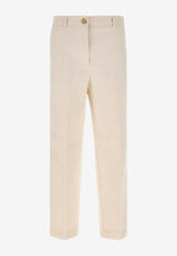 Hugo Boss Corduroy Straight-Leg Pants Beige 50549169118_Light pastel grey_30893780