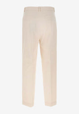 Hugo Boss Corduroy Straight-Leg Pants Beige 50549169118_Light pastel grey_30893780