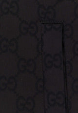 Gucci GG Supreme Zip-Up Bomber Jackets Black 792383XJGSE1000_Black_29849797