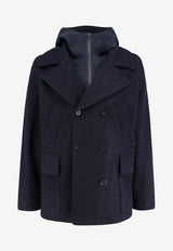 Paltò Single-Breasted Buttoned Coat Black B51PUFIORFWO205_Black_35065834