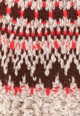 Moncler Grenoble Jacquard Knit Wool Blend Sweater Beige K20979C00003M7948F02_Beige_29845062