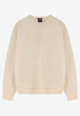 Hugo Boss Fascona Crewneck Sweater Cream 50547883118_OPEN WHITE_30893606