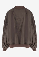 Ih Nom Uh Nit Bomber Zip-Up Jacket Green NUW25104105_Militarygreen_35066001