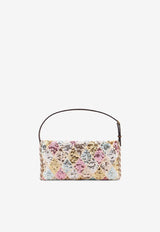 Valentino Small De Vain Sequined Shoulder Bag Multicolor 7W0B0S09SERCJL_MULTICOLOR/TABAC BROWN/LINO-BU_30005386
