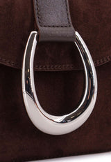 Staud Bella Saddle Suede Crossbody Bag Brown H25F3009UNESPR_Brown_35065846