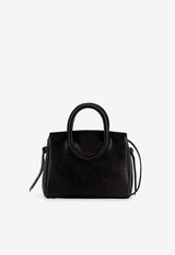 Mini Maude Leather Top Handle Bag