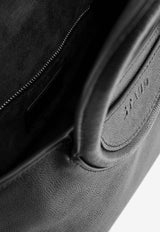 Mini Maude Leather Top Handle Bag