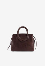 Staud Mini Maude Leather Top Handle Bag Brown H25F4034VRESPR_Brown_35065818