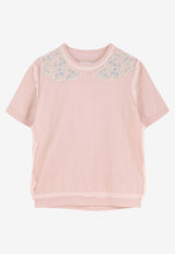 Maison Margiela Embroidered Wool Knit Top Pink S51HL0028M13153216_Pale pink_29843502