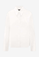 A.P.C. Bianca Long-Sleeved Shirt White COEVDF12636AAB_White_38331931