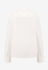 A.P.C. Bianca Long-Sleeved Shirt White COEVDF12636AAB_White_38331931
