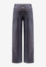 A.P.C. Elisabeth Straight-Leg Jeans Blue COZZIF09181IAI_Blue_38331485