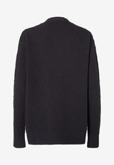 Fendi Wool-Blend Cardigan Black FZE549AYM0F0GME_Black_35307701