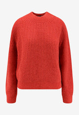 A.P.C. Emilia Alpaca Knit Loose Sweater Red WPABEF23449GAA_Rouge_38331724