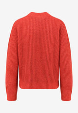 A.P.C. Emilia Alpaca Knit Loose Sweater Red WPABEF23449GAA_Rouge_38331724