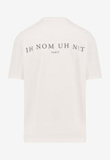 Ih Nom Uh Nit Paisley Print Mask T-shirt White NUW25231081_OFFWHITE_35066061