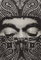 Ih Nom Uh Nit Paisley Print Mask T-shirt White NUW25231081_OFFWHITE_35066061