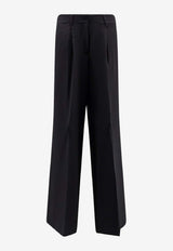 Hugo Boss Tiwi Wide-Leg Pants Black 50545580001_Black_30893702