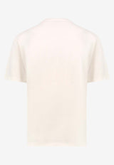 Ih Nom Uh Nit Crowned Mask Printed T-shirt White NUW25246081_OFFWHITE_35065742