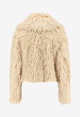 Hugo Boss Cefura Fur Jacket Yellow 50547960750_Open yellow_30893733