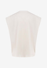 Ih Nom Uh Nit Logo Patch Sleeveless T-shirt White NUW25208081_OFFWHITE_35065922