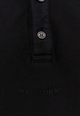 Ih Nom Uh Nit Long-Sleeved Polo T-shirt Black NUW25207009_Black_35066002