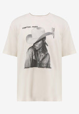 Ih Nom Uh Nit Cowgirl Print T-shirt White NUW25234081_OFFWHITE_35065882