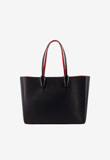 Christian Louboutin Cabata Studded Leather Tote Bag Black 1255044B078_Black_40023925