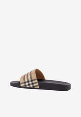 Burberry Furley Signature Check Slides Beige 8056942A7028_Beige_40028370