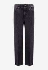 Re/done Ollie Straight-Leg Jeans Black 16903WOLLIJNFADED OUT_Grey_35066045