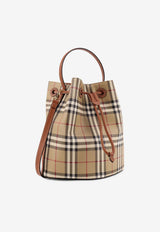 Burberry Vintage Check Bucket Bag Beige 8109795A9534_Vntg chk briar brown_40028372