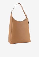 Tory Burch Romy Grained Leather Hobo Bag Brown 170964227_TIRAMISU_40028369