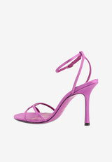 Jimmy Choo Leo 100 Satin Sandals Purple 1998LEO100SATVIOLETORCHID_VIOLETORCHID_40005144