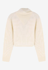 Hugo Boss Fisura Wool and Mohair Sweater White 50547903118_OPEN WHITE_30893638
