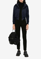 Moncler Zipped Skinny Pants Black K20982A0000153064_999