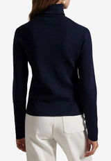 Ralph Lauren POLO Print Turtleneck Sweater Navy 211972136001