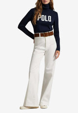 Ralph Lauren POLO Print Turtleneck Sweater Navy 211972136001