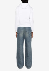 Ralph Lauren Pony Embroidered Zip-Up Sweatshirt White 211943008001