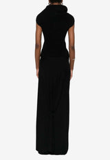 Rick Owens Crater Sleeveless Top Black RO02E4680KWP_09