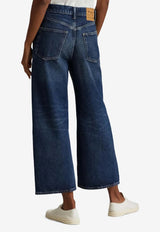 Ralph Lauren Essential Wide-Leg Jeans Blue 211969378001