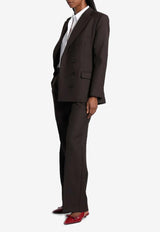 Anine Bing Trent Tailored Pants Brown A0311187_BWN43