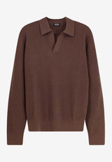 ZEGNA Oasi Polo Sweater Brown UGK93A2131M06_Nera_29842151