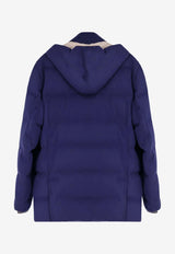 Brunello Cucinelli Zip-Up Down Jacket Blue MM4701823COU71_ZAFFITO GEYSER PIOMBO_30005137