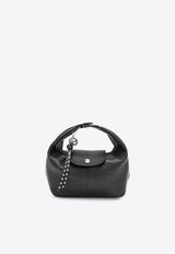 Longchamp XS Le Pliage Xtra Leather Top Handle Bag Black 10291HIG/R_LONG-001