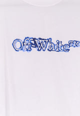 Off-White Cloudy Arrow Skate T-shirt White OMAA120F25JER00G0146_WHITE - NAUTI_31986663