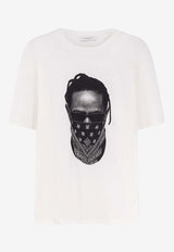 Ih Nom Uh Nit CWY Mask Print T-shirt White NUW25225081_OFFWHITE_35065893